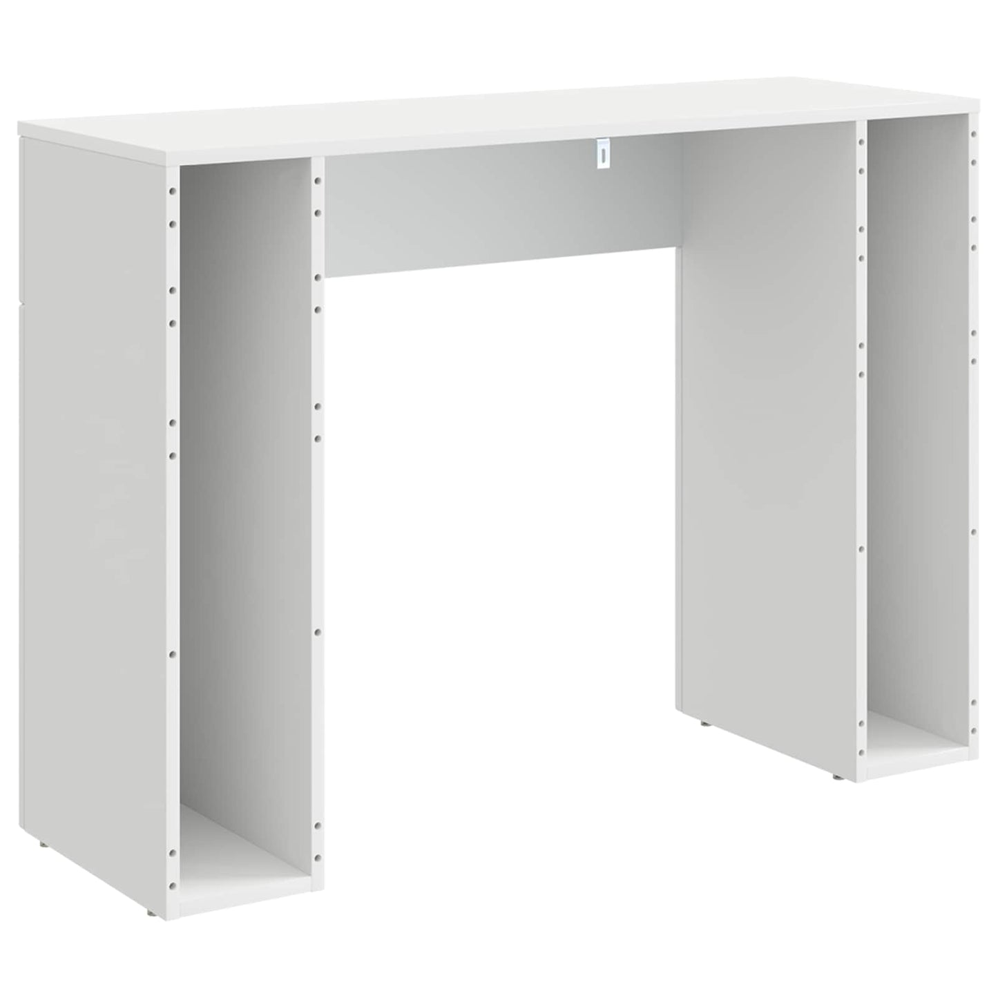 vidaXL Τραπεζάκι σαλονιού Λευκό 102 x 35 x 75 εκ Επεξεργασμένο Ξύλο