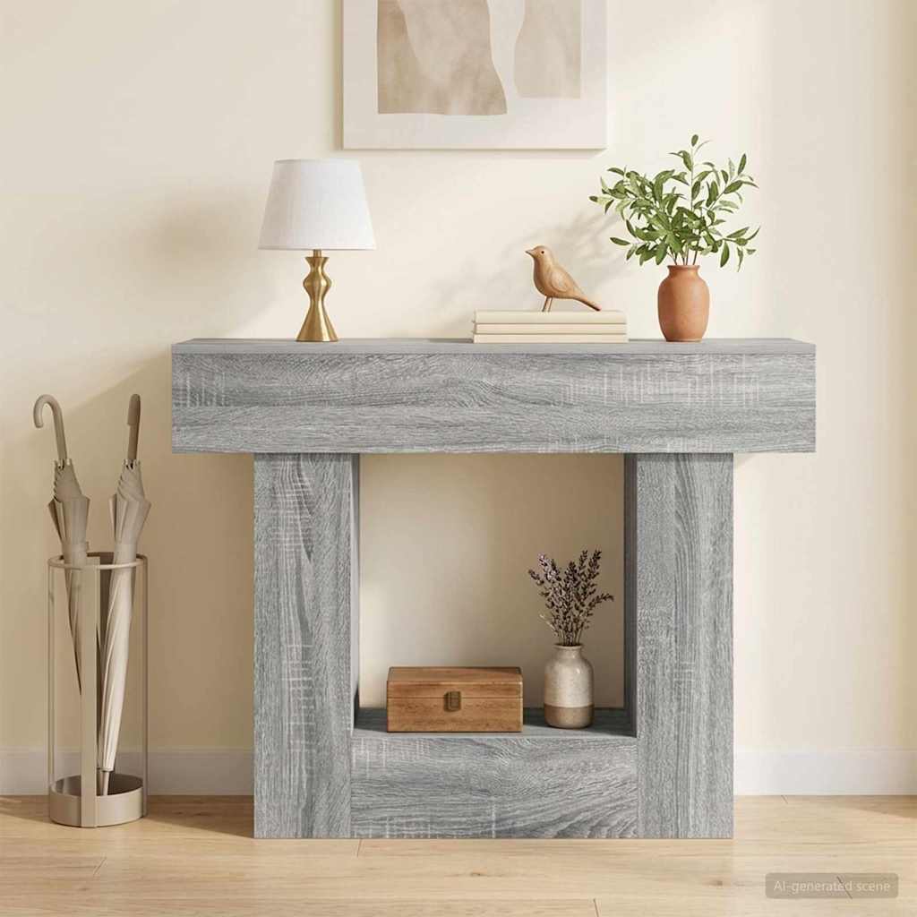 vidaXL Γκρι Σονομά 101 x 30 x 74 εκ