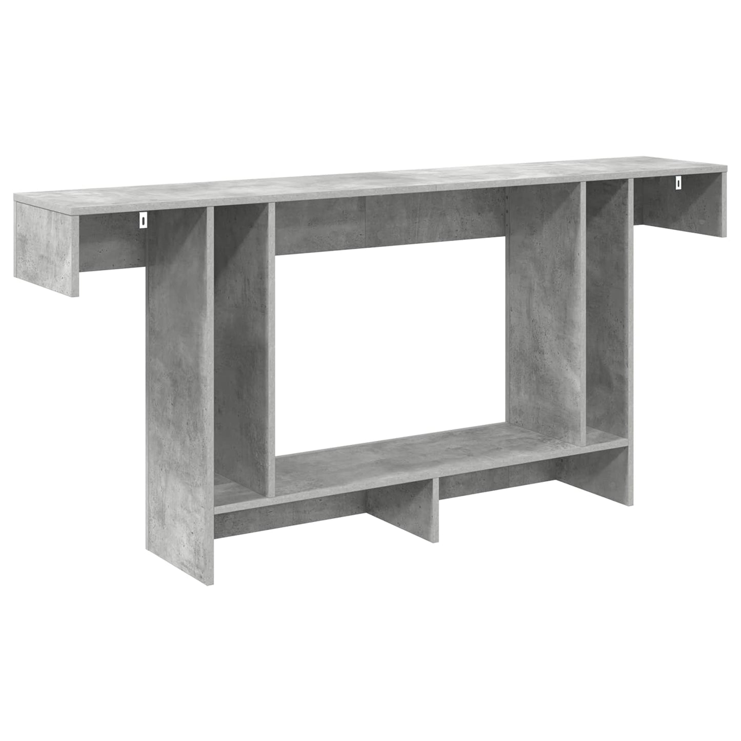 vidaXL Σκυρόχρωμο Γκρι 160 x 30 x 74 εκ