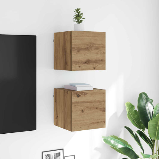 vidaXL Ντουλάπι TV Artisan Oak 30,5 x 30 x 30 εκ. Επεξεργασμένο ξύλο