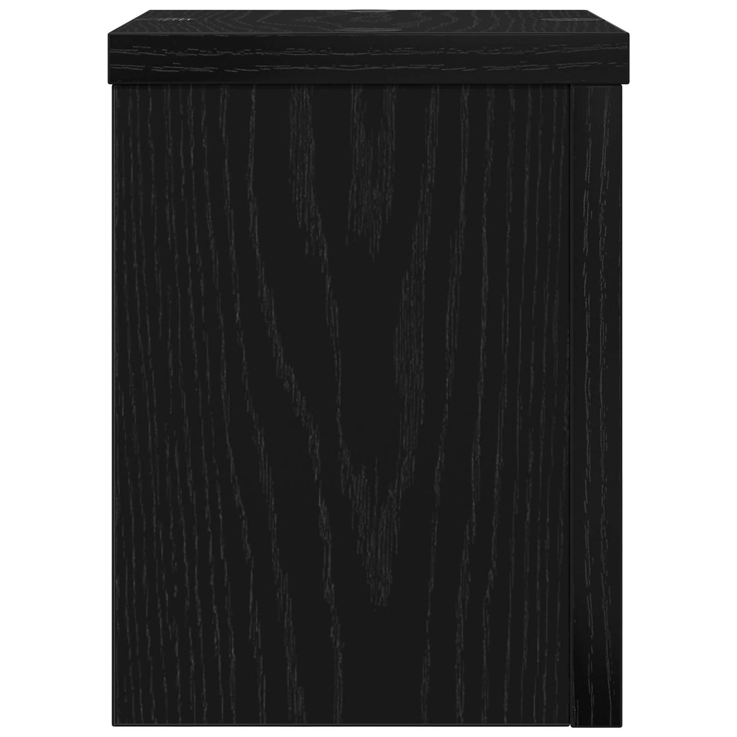 vidaXL Βάση φυτών 2 pcs Μαύρη Οξυά 15 x 15 x 20 εκ. Επεξεργασμένο ξύλο