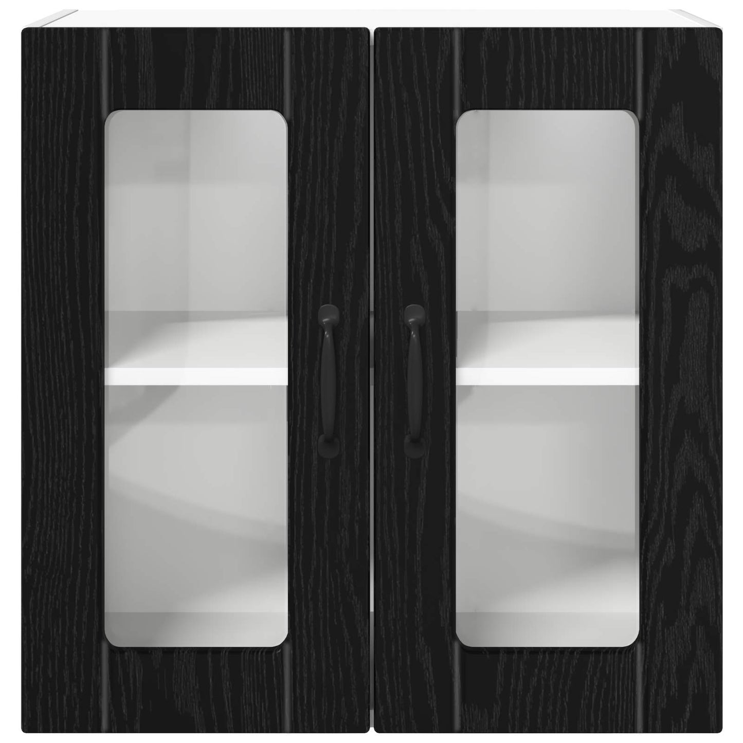 vidaXL Ντουλάπα Κουζίνας με αποθήκευση Μαύρη Οξυά 60 x 31 x 60 εκ.