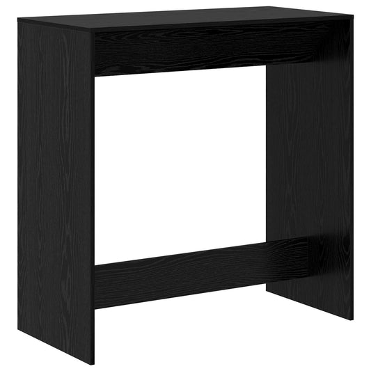 vidaXL Τραπέζι μπαρ 102 x 50 x 103,5 εκ. Επεξεργασμένο Ξύλο Μαύρη Οξυά