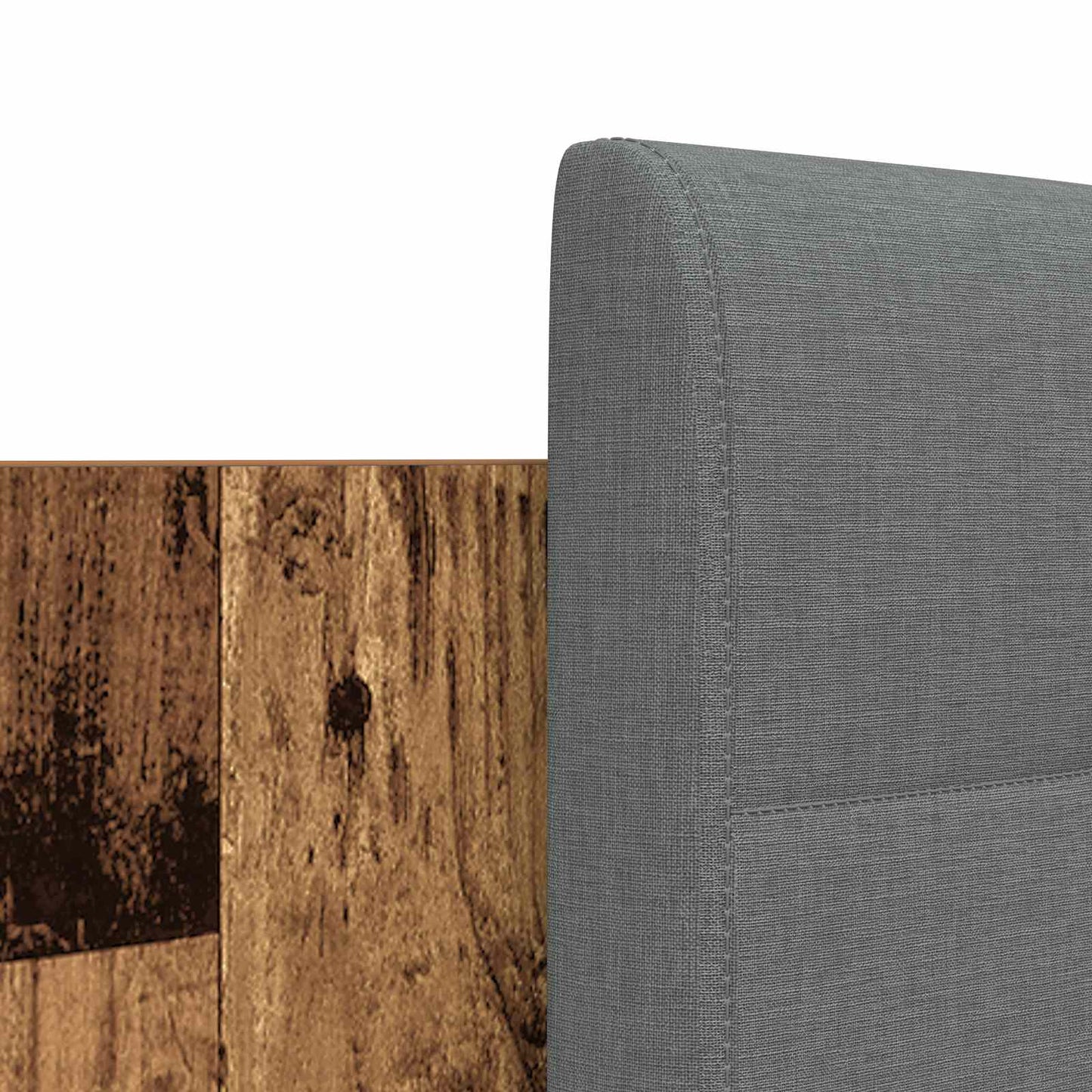 vidaXL Κρεβάτι με Κεφαλάρι Παλιό Ξύλο 140 x 200 cm Επεξεργασμένο ξύλο