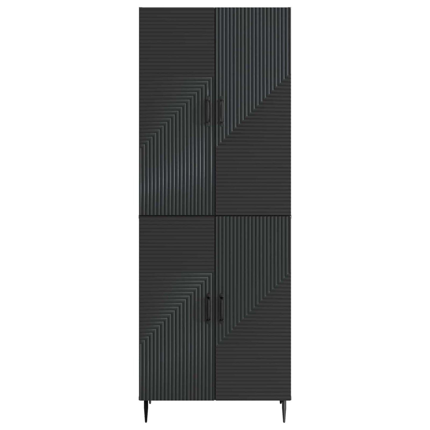 vidaXL Σέτ Ντουλαπιών 2 τμχ. Επεξεργασμένο Ξύλο