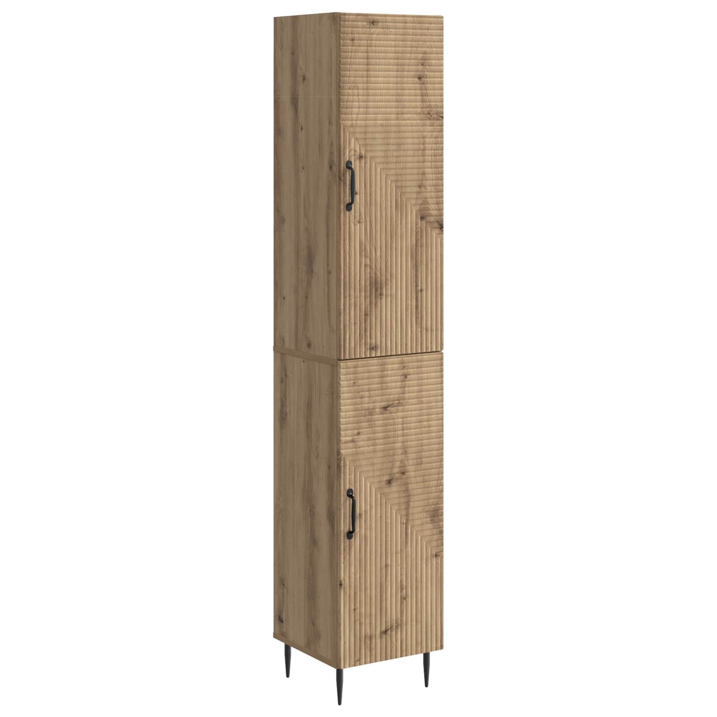 vidaXL Σέτ Ντουλαπιών 2 τμχ. Artisan Δρυς Επεξεργασμένο Ξύλο