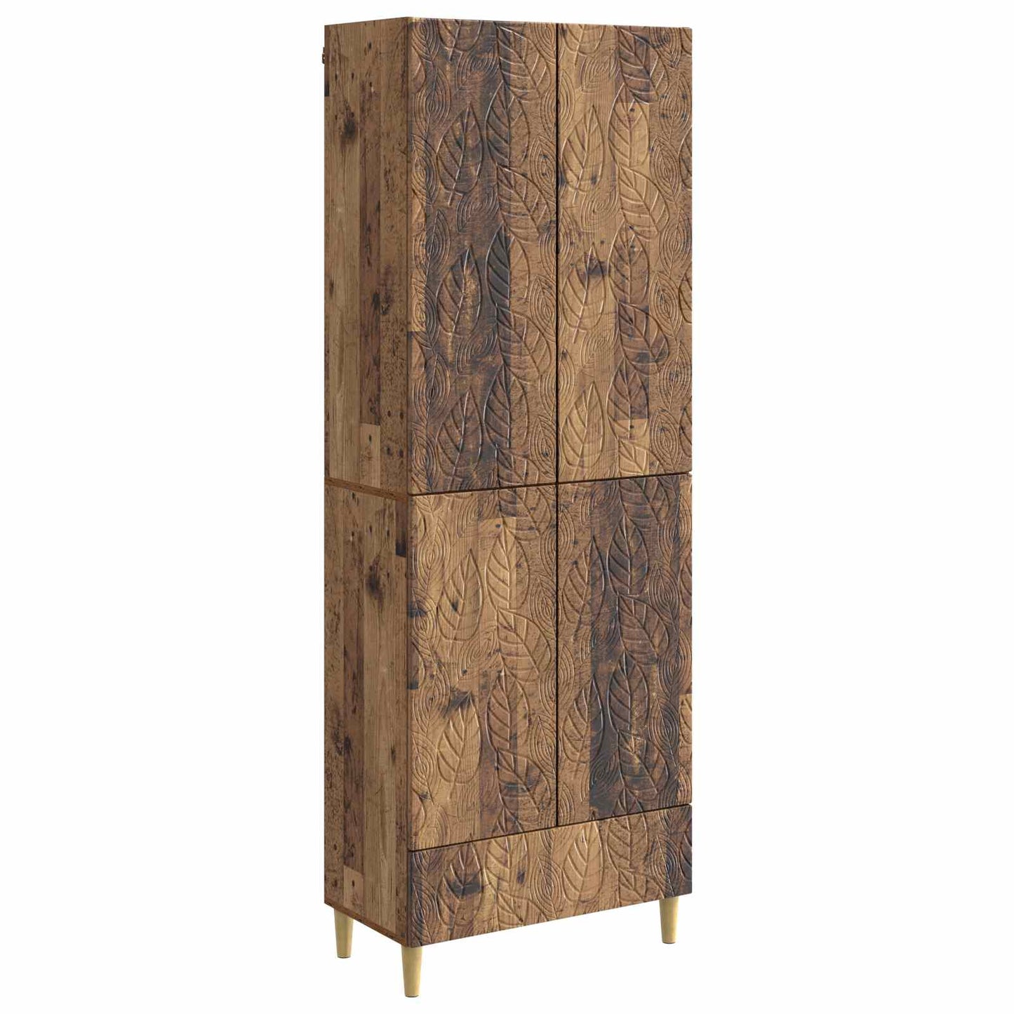 vidaXL Σέτ Ντουλαπιών 2 τμχ. Παλαιωμένο ξύλο Επεξεργασμένο Ξύλο