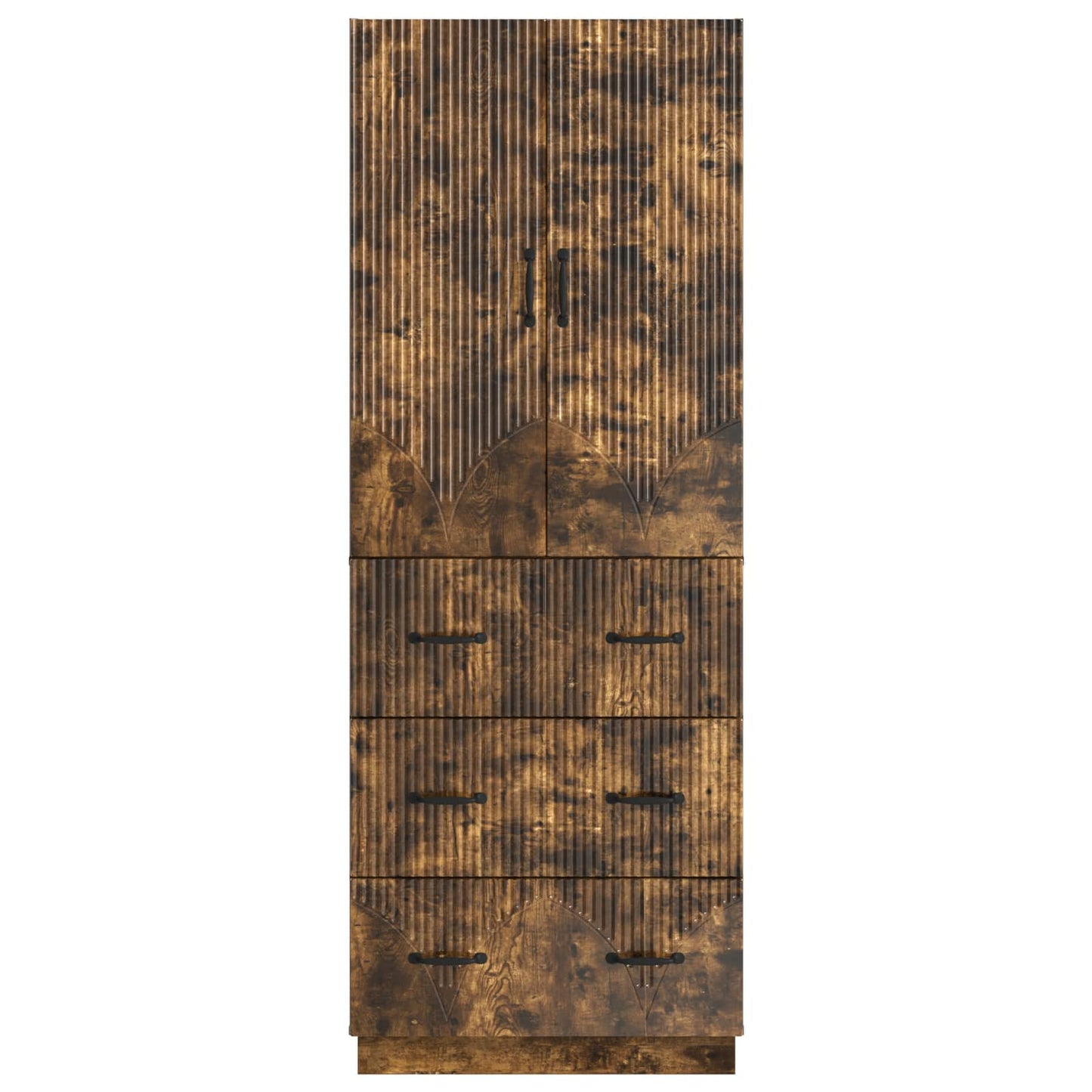 vidaXL Σέτ Ντουλαπιών 2 τμχ. 66 x 34,5 x 87 εκ. Επεξεργασμένο Ξύλο