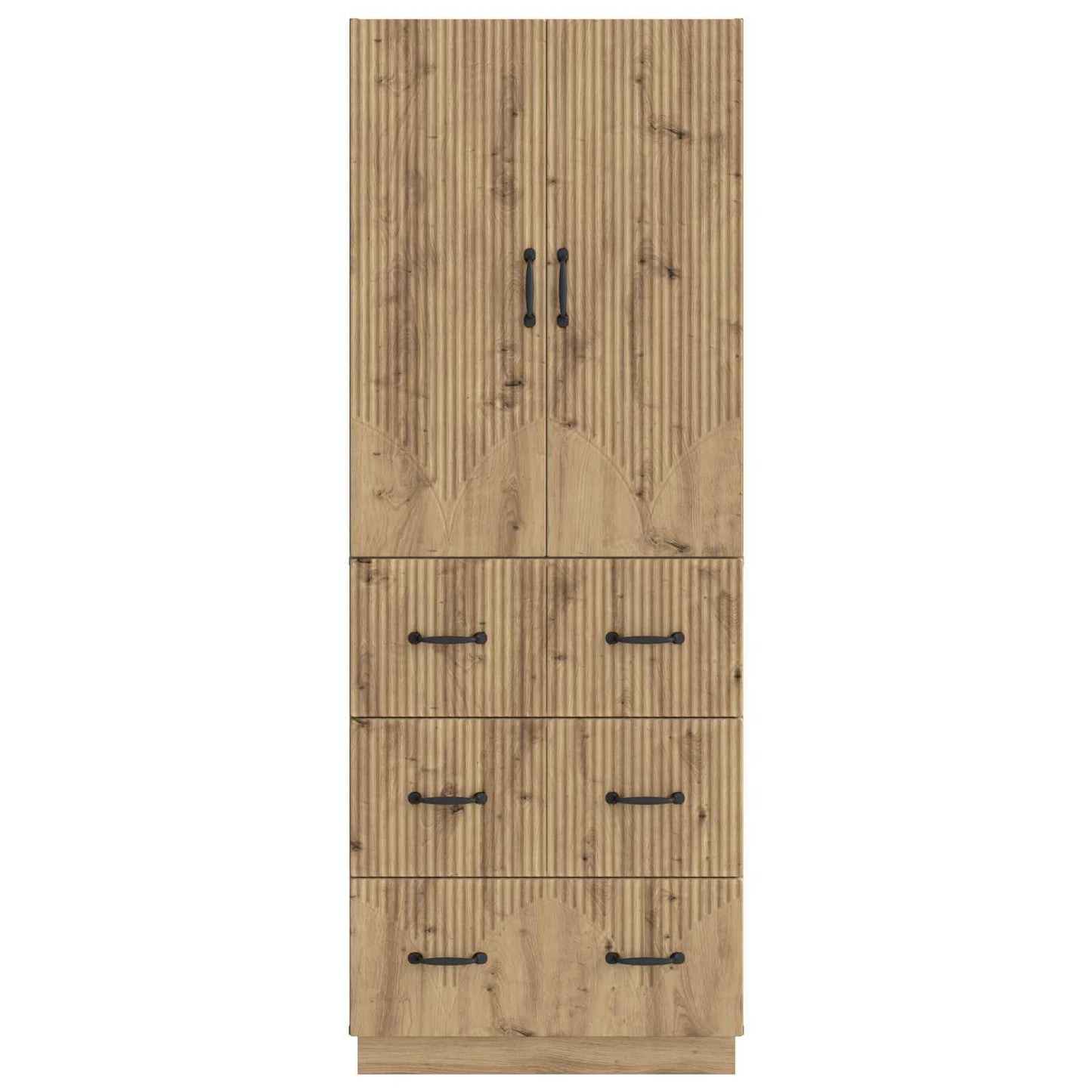 vidaXL Σέτ Ντουλαπιών 2 pcs Artisan Δρυς 66 x 34,5 x 87 εκ.