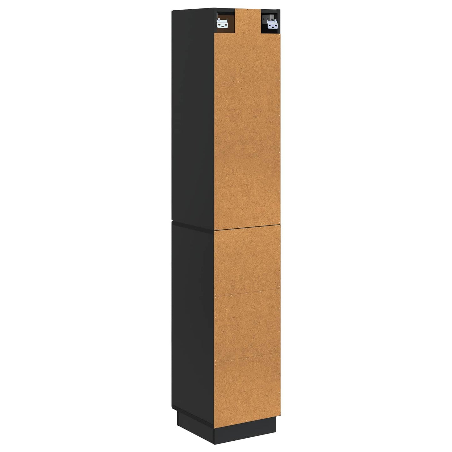 vidaXL Σέτ Ντουλαπιών 2 pcs Μαύρο 33 x 34,5 x 87 εκ.