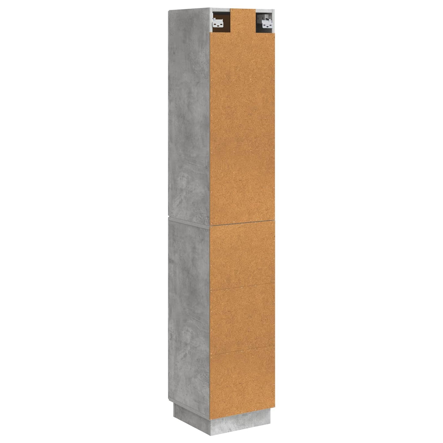 vidaXL Σέτ Ντουλαπιών 2 pcs Γκρι Σκυροδέματος 33 x 34,5 x 87 εκ.