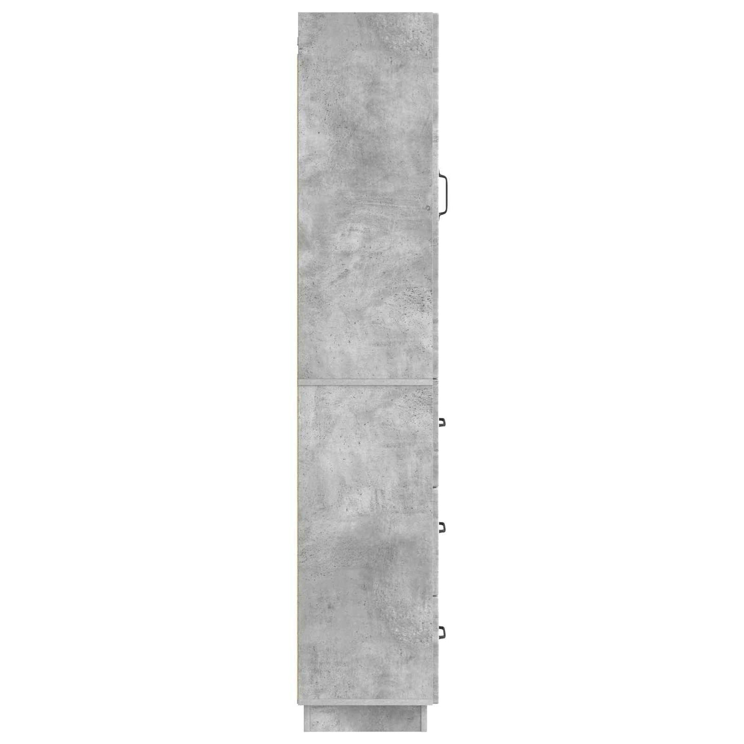 vidaXL Σέτ Ντουλαπιών 2 pcs Γκρι Σκυροδέματος 33 x 34,5 x 87 εκ.