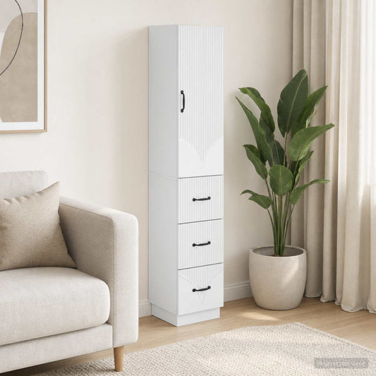 vidaXL Σέτ Ντουλαπιών 2 τμχ. 33 x 34,5 x 87 εκ. Επεξεργασμένο Ξύλο
