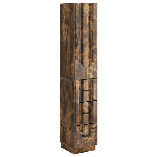 vidaXL Σέτ Ντουλαπιών 2 τμχ. 33 x 34,5 x 87 εκ. Επεξεργασμένο Ξύλο