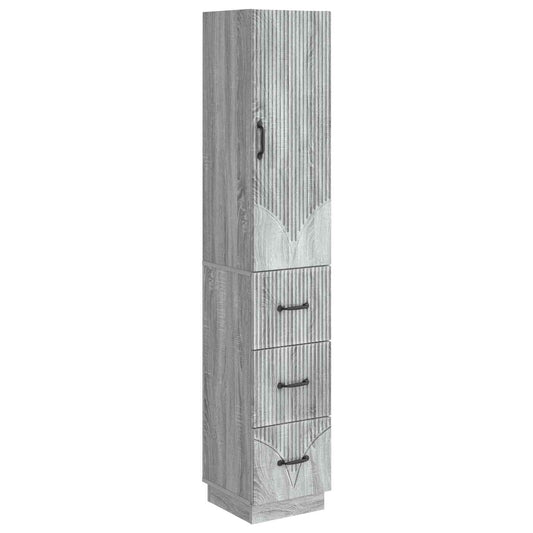 vidaXL Σέτ Ντουλαπιών 2 τμχ. 33 x 34,5 x 87 εκ. Επεξεργασμένο Ξύλο
