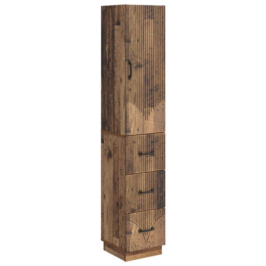 vidaXL Σέτ Ντουλαπιών 2 τμχ. 33 x 34,5 x 87 εκ. Επεξεργασμένο Ξύλο