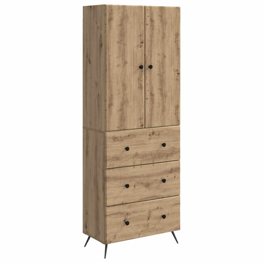 vidaXL Σέτ Ντουλαπιών 2 pcs Artisan Δρυς 66 x 34,5 x 90 εκ