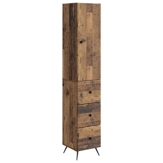 vidaXL Σέτ Ντουλαπιών 2 τμχ. 34,5 x 34,5 x 90 εκ. Επεξεργασμένο Ξύλο