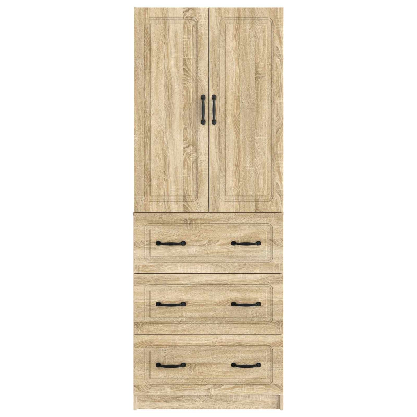 vidaXL Σέτ Ντουλαπιών 2 pcs Sonoma Δρυς 66 x 34,5 x 87 εκ.