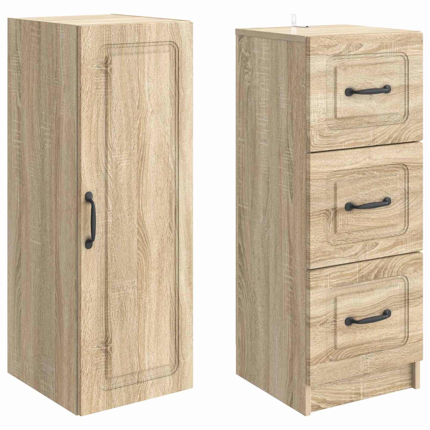 vidaXL Σέτ Ντουλαπιών 2 pcs Sonoma Δρυς 33 x 34,5 x 87 εκ.