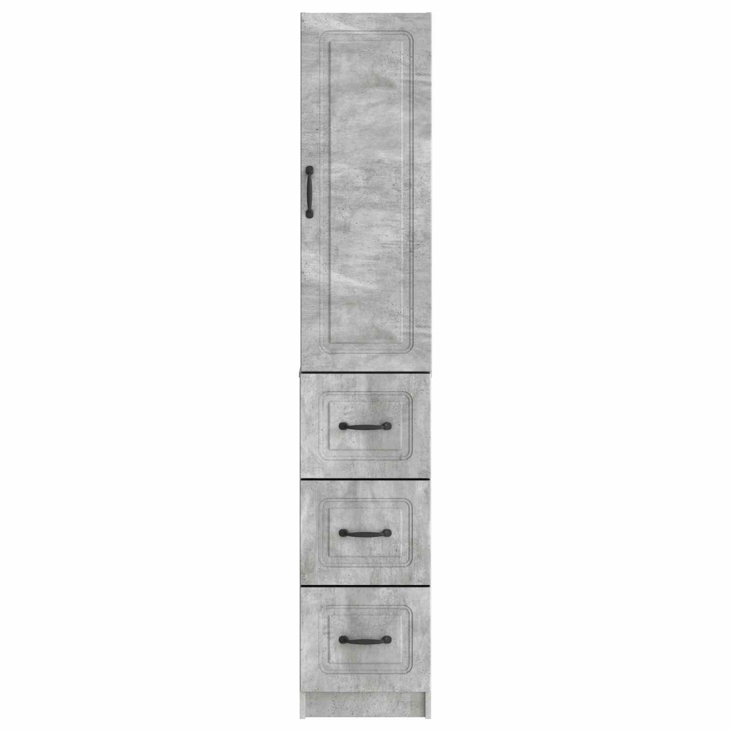 vidaXL Σέτ Ντουλαπιών 2 pcs Γκρι Σκυροδέματος 33 x 34,5 x 87 εκ.