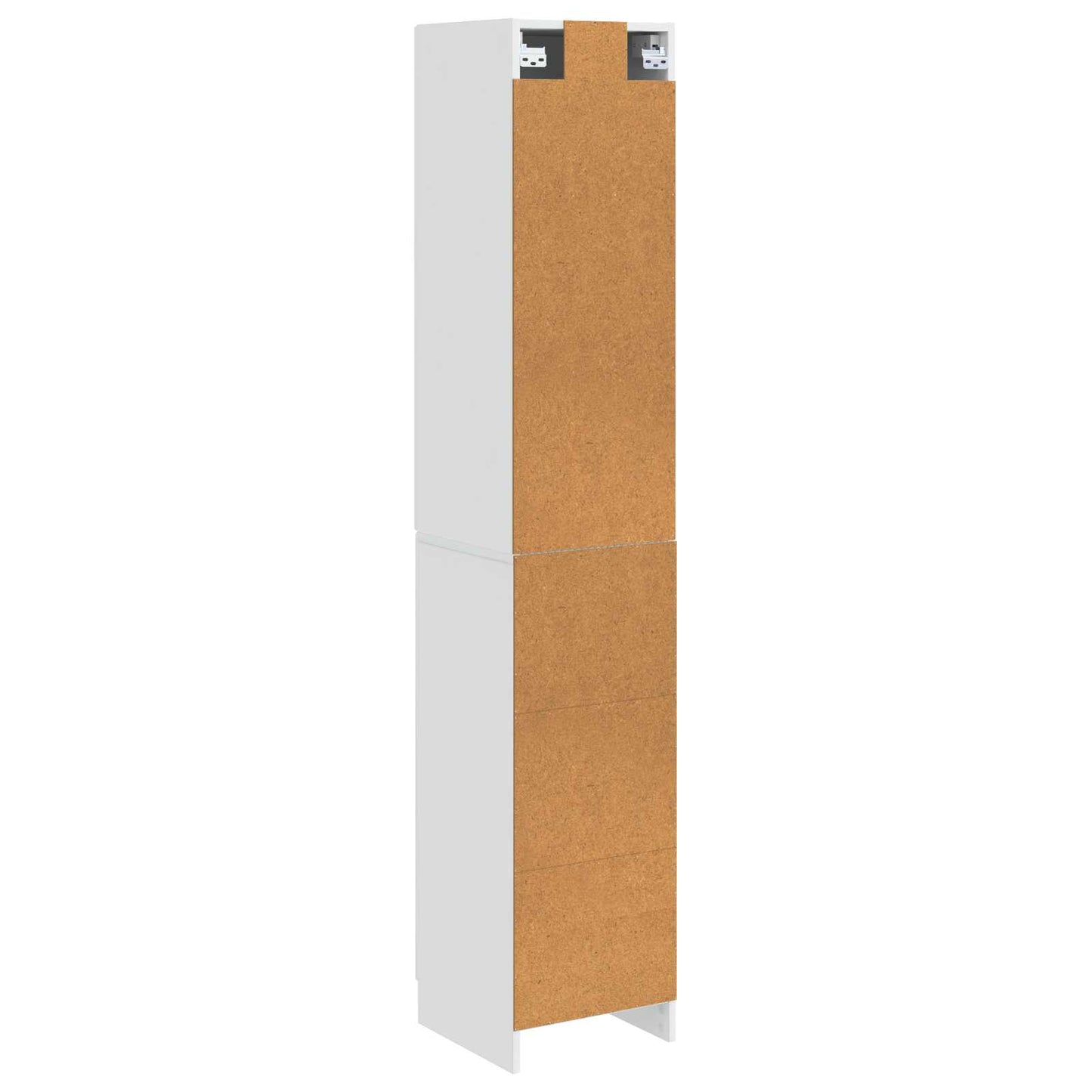 vidaXL Σέτ Ντουλαπιών 2 pcs Γυαλιστερό Λευκό 33 x 34,5 x 87 εκ.