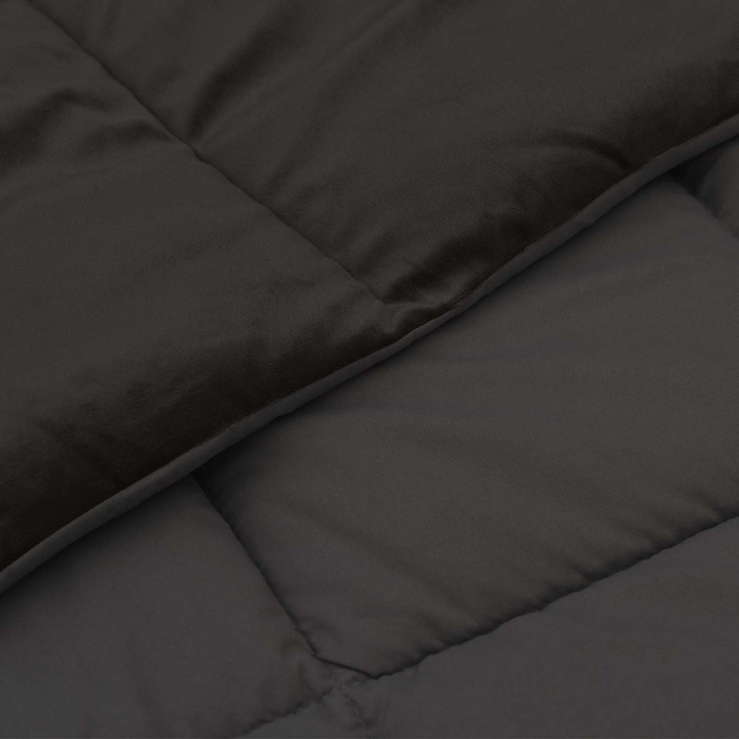 vidaXL Καλοκαιρινό Παπλωματοθήκη Ανθρακί 140 x 220 cm Μικροΐνες