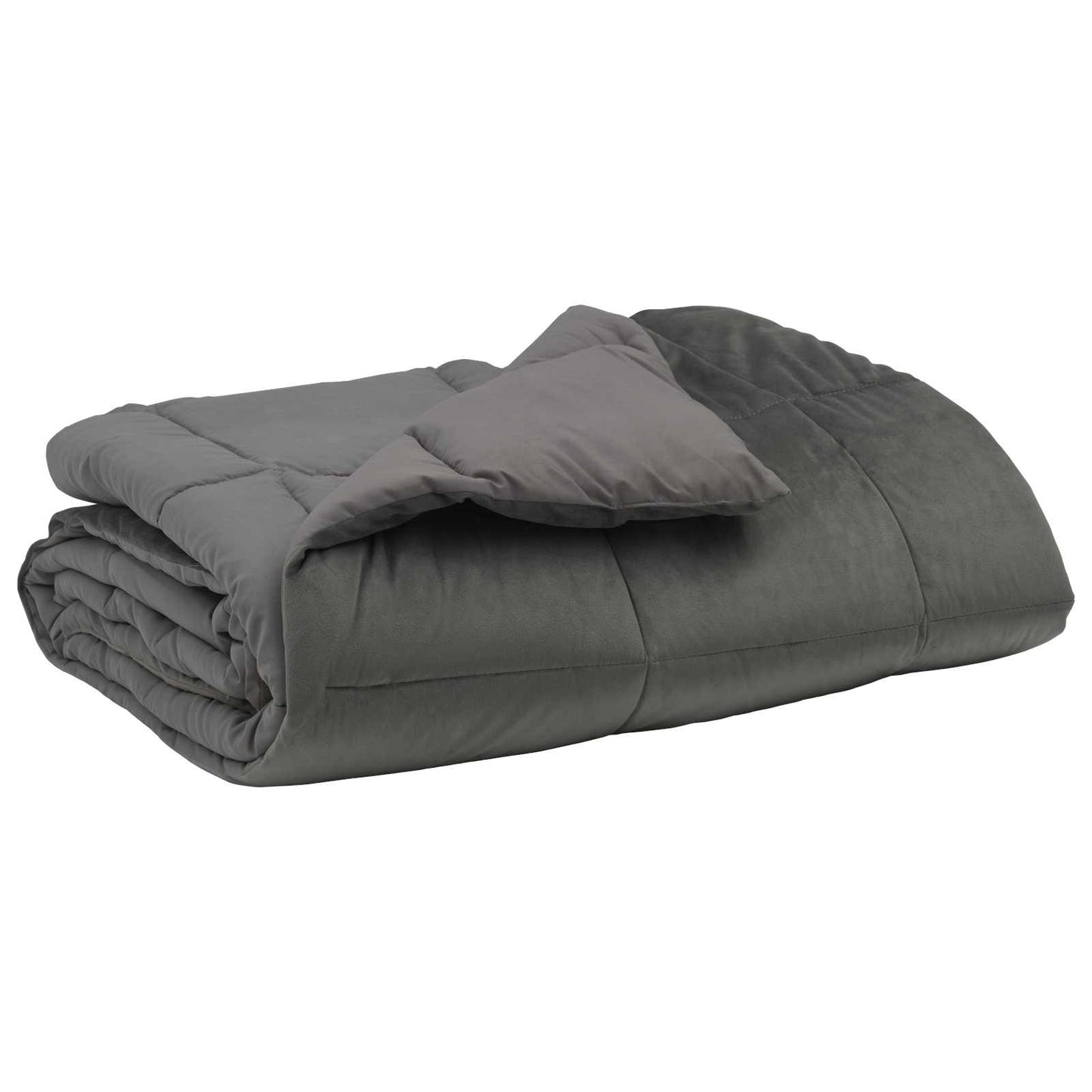 vidaXL Καλοκαιρινό Παπλωματοθήκη Ανοιχτό γκρι 200 x 240 cm Μικροΐνες