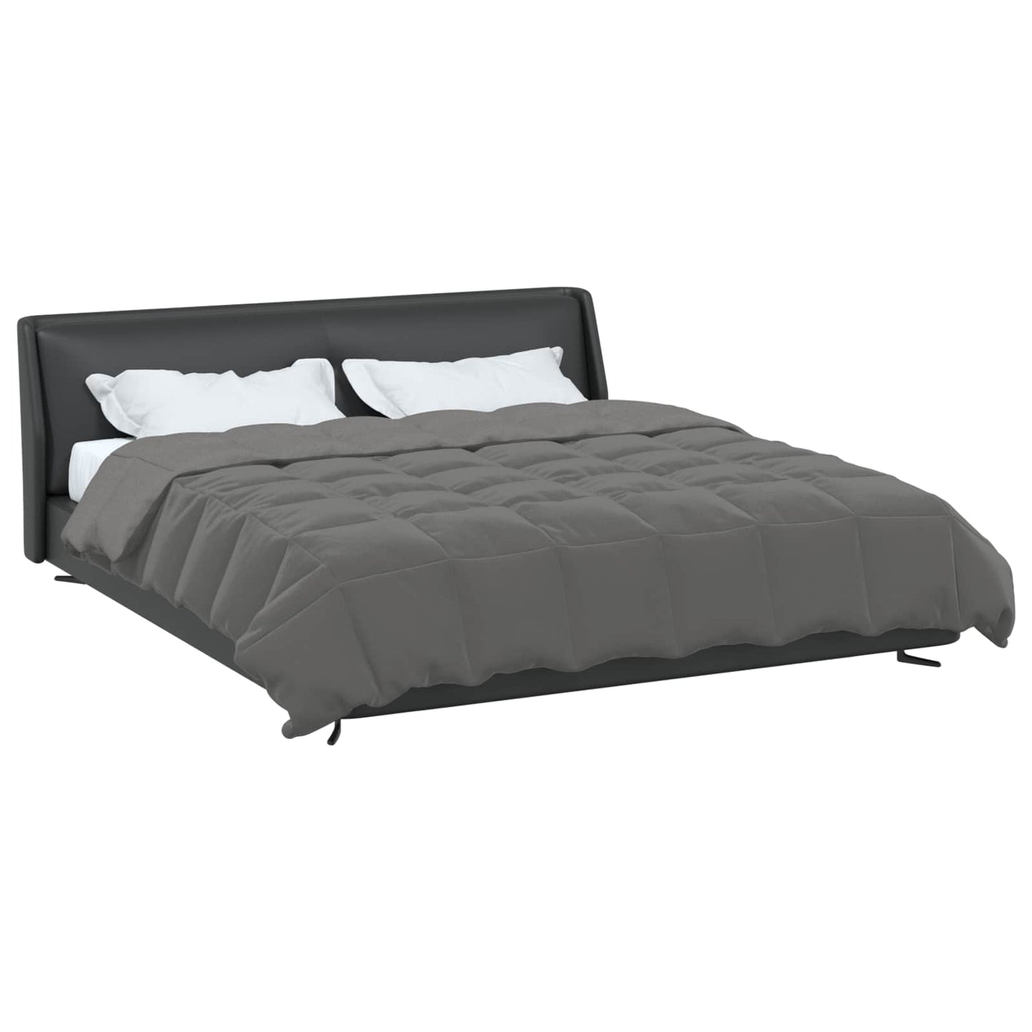 vidaXL Κουβέρτα ολόκληρου του χρόνου Ανοιχτό γκρι 200 x 200 cm