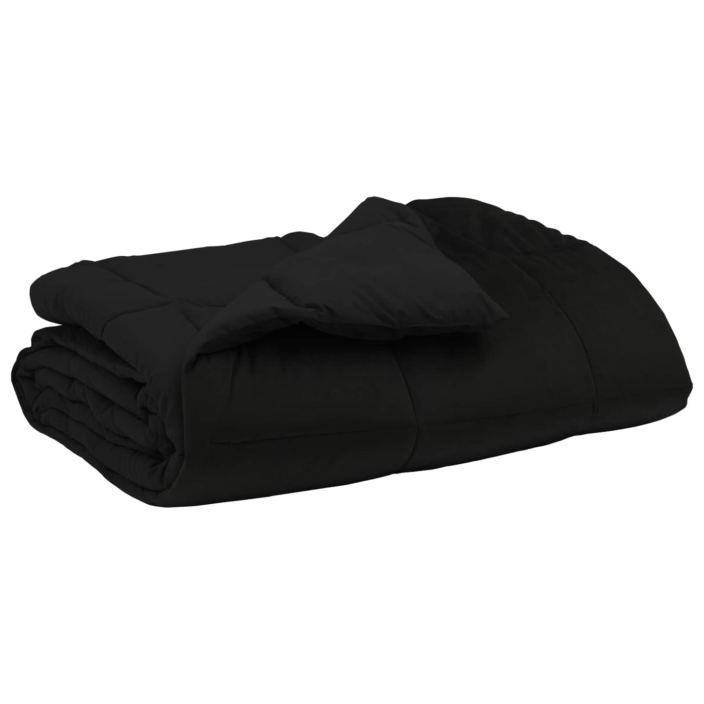 vidaXL Κουβέρτα ολόκληρου του χρόνου Μαύρο 220 x 260 cm Μικροΐνες