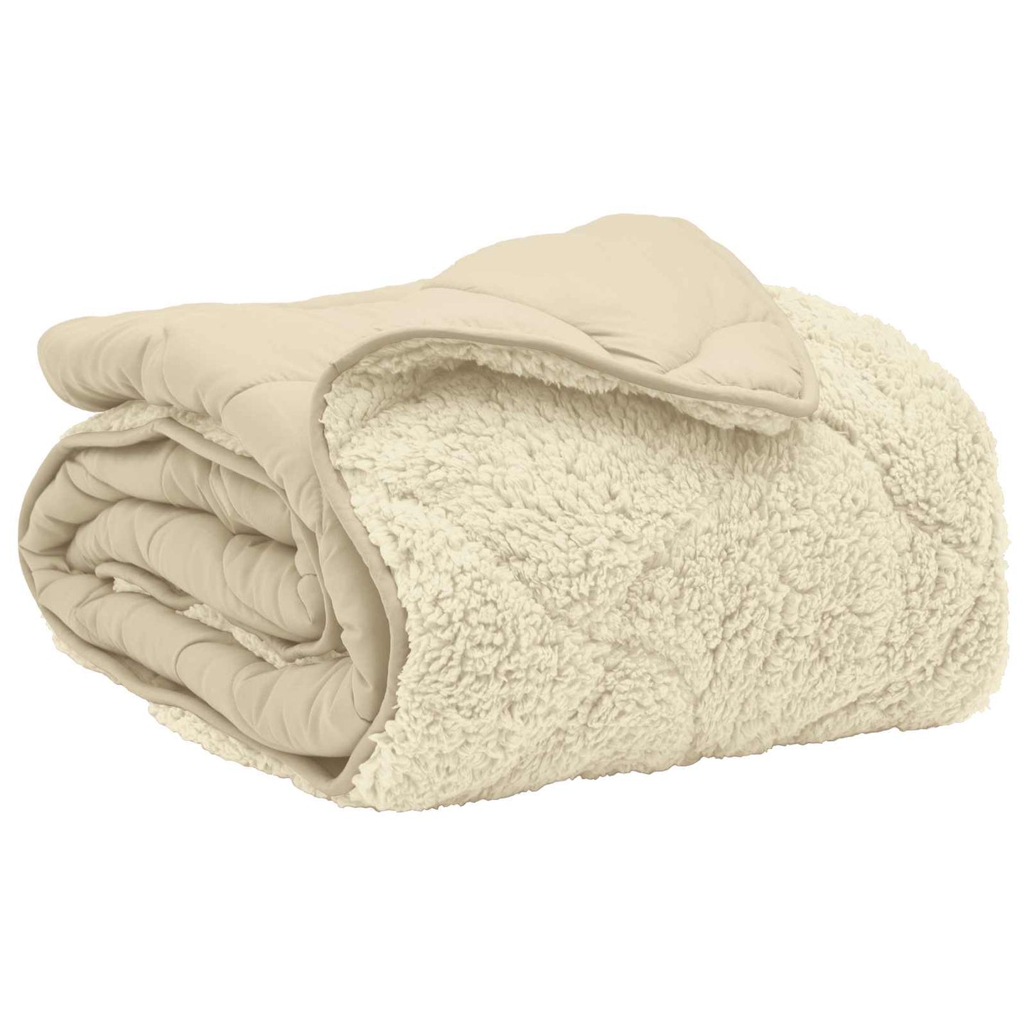 vidaXL Καλοκαιρινό Παπλωματοθήκη Ουαντινγκ Κρεμ 140 x 200 cm