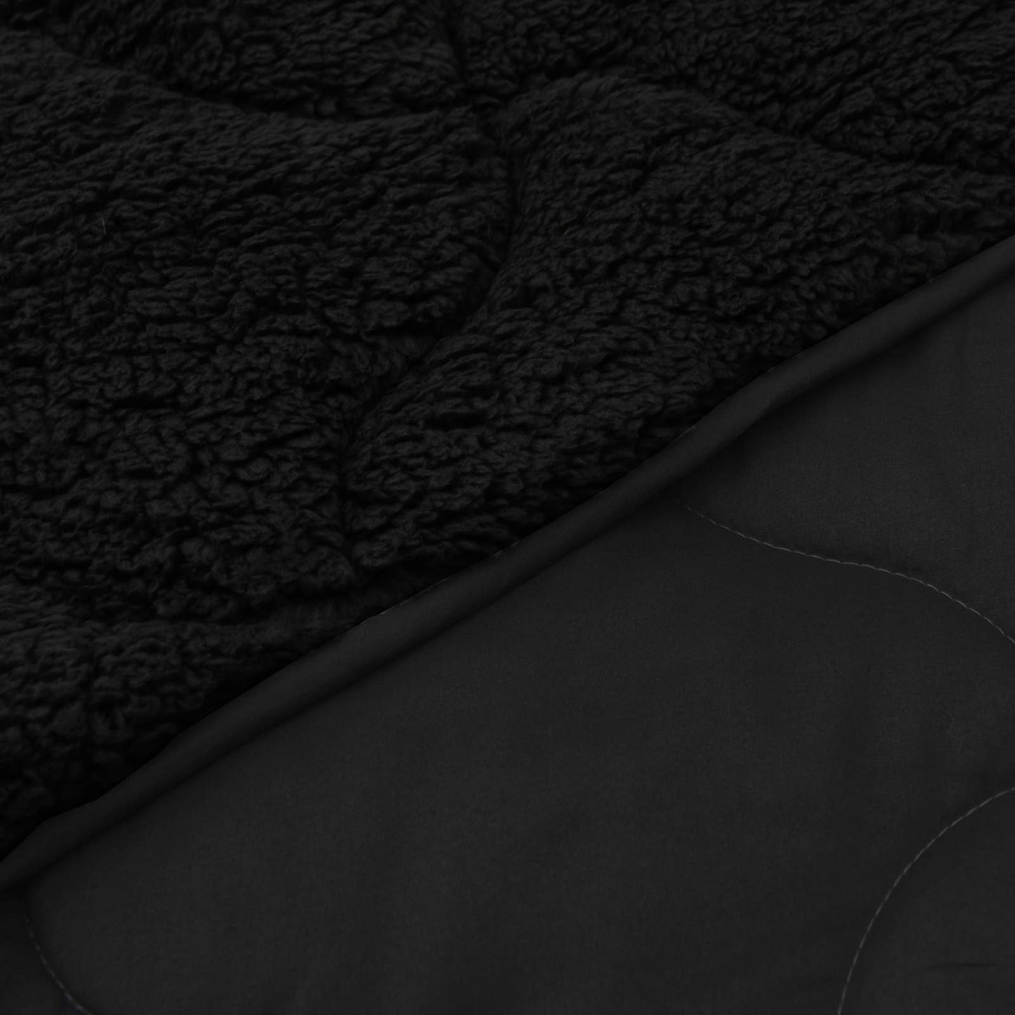 vidaXL Κουβέρτα ολόκληρου του χρόνου Ουαντινγκ Μαύρο 155 x 220 cm