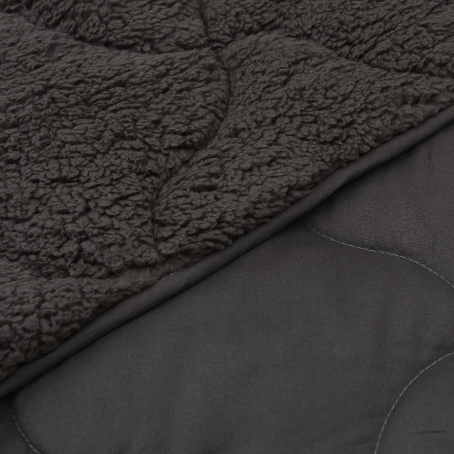 vidaXL Χειμερινό Παπλωματοθήκη Ουαντινγκ Ανθρακί 200 x 240 cm