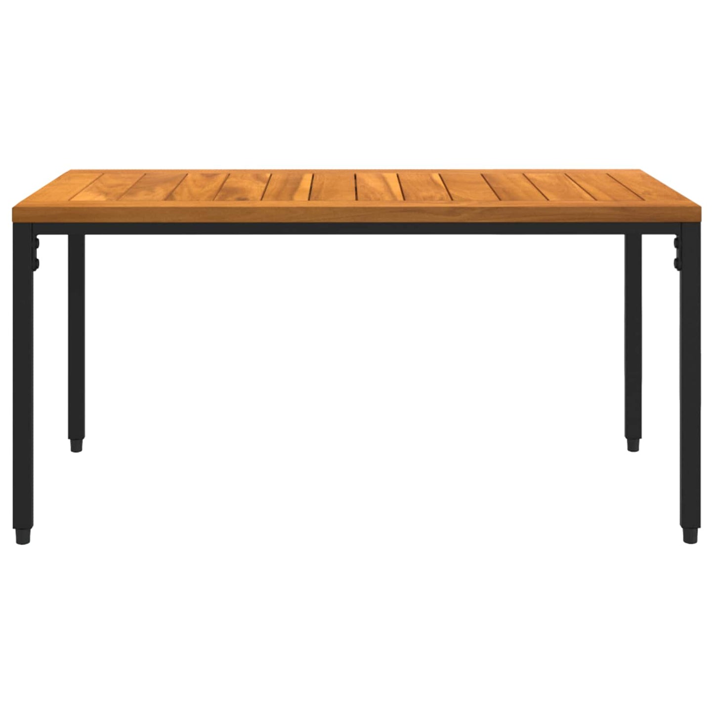 vidaXL Σετ Εξωτερικών Επίπλων 4 pcs Μαύρο και Κρεμ Λευκό Ράτα PE