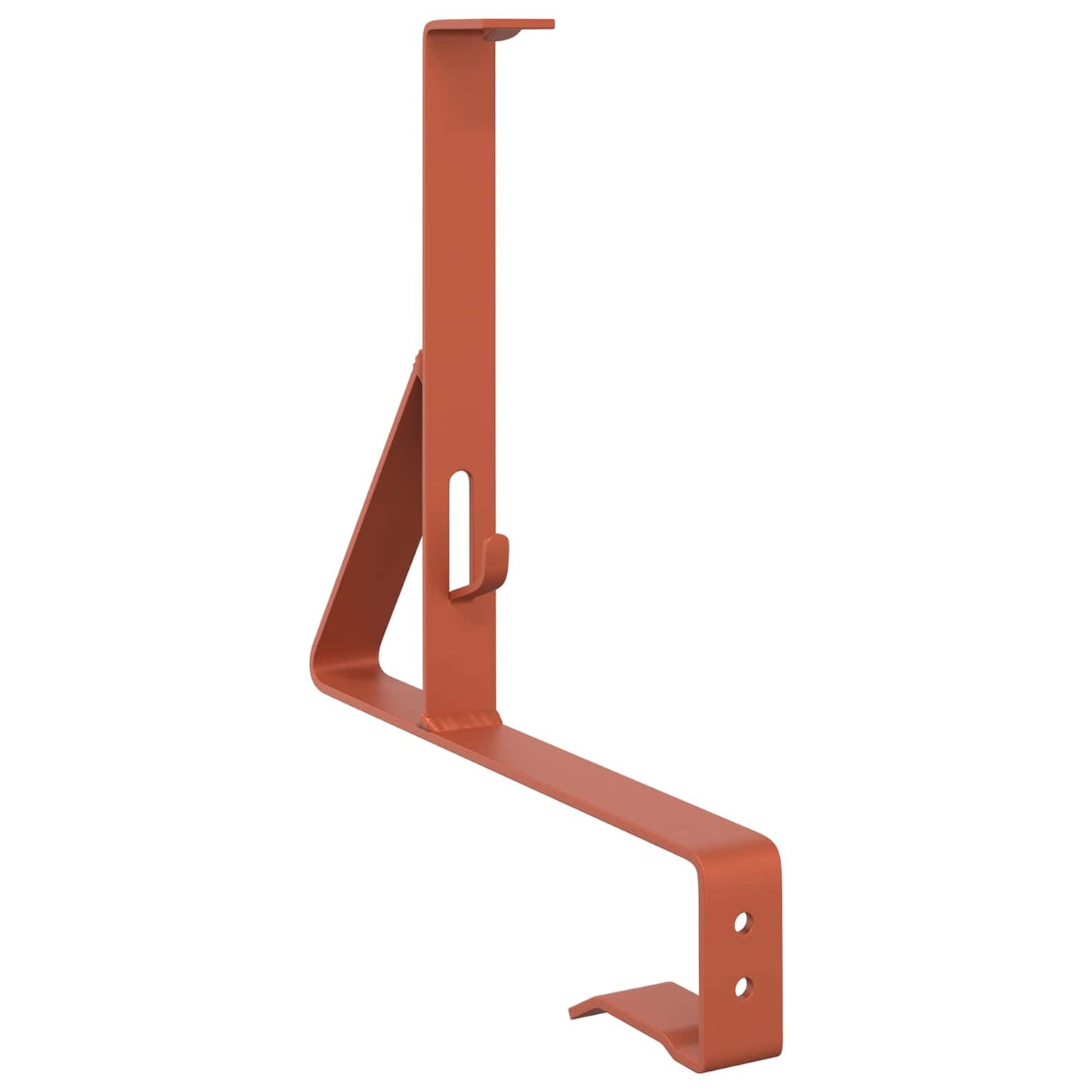 vidaXL Υποστήριξη Φράχτη Χιονιού Κόκκινο 29,5 x 3 x 34,5 εκ Ατσάλι