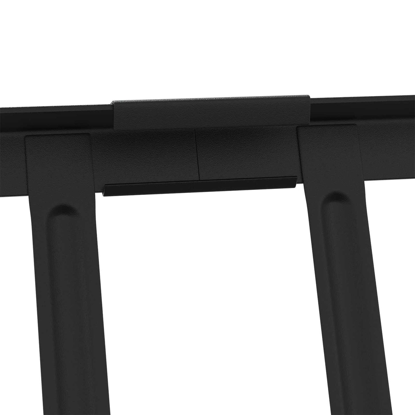 vidaXL Φρουρός χιονιού οροφής Μαύρο 800 x 29,5 x 34,5 εκ Ατσάλι