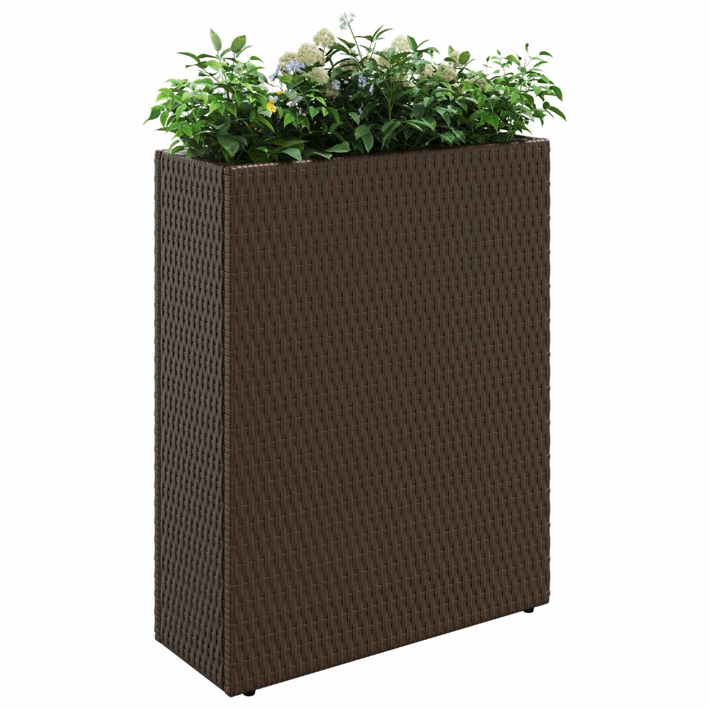 vidaXL Ψηλός γλάστρα 55 x 22 x 70 εκ Ναι