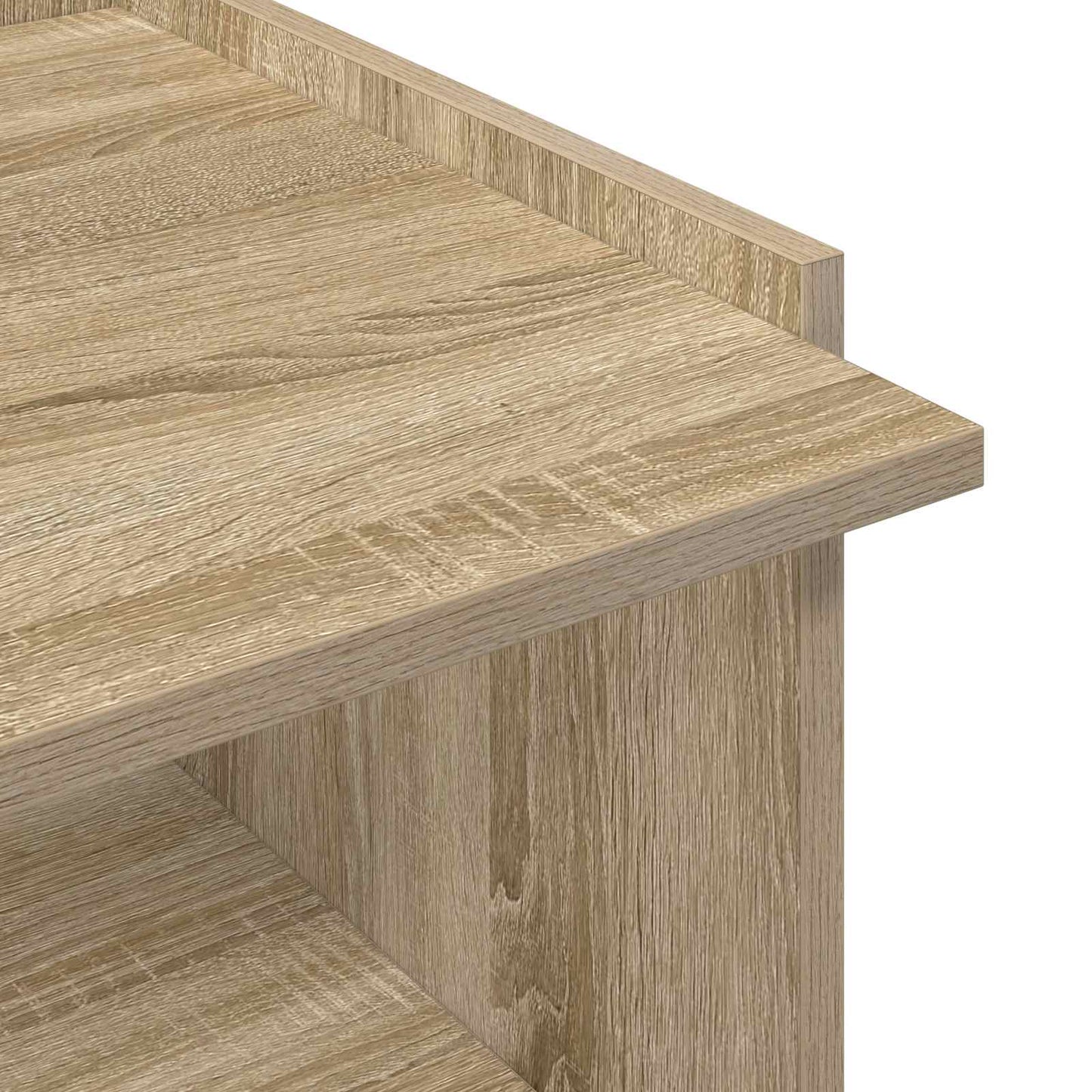 vidaXL Τραπεζάκι σαλονιού Sonoma Δρυς 90 x 50 x 33 εκ.