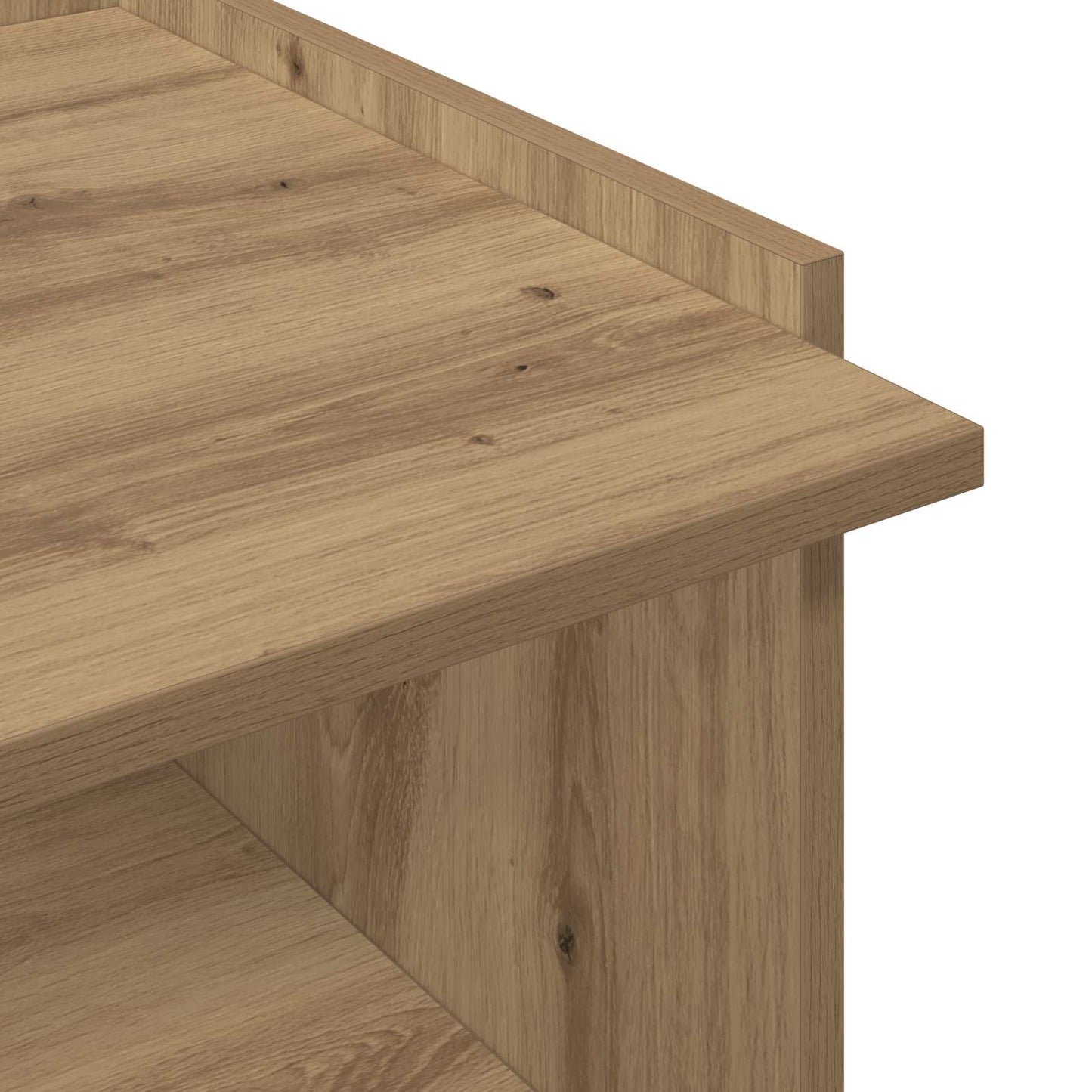 vidaXL Τραπεζάκι σαλονιού Artisan Δρυς 90 x 50 x 33 εκ.