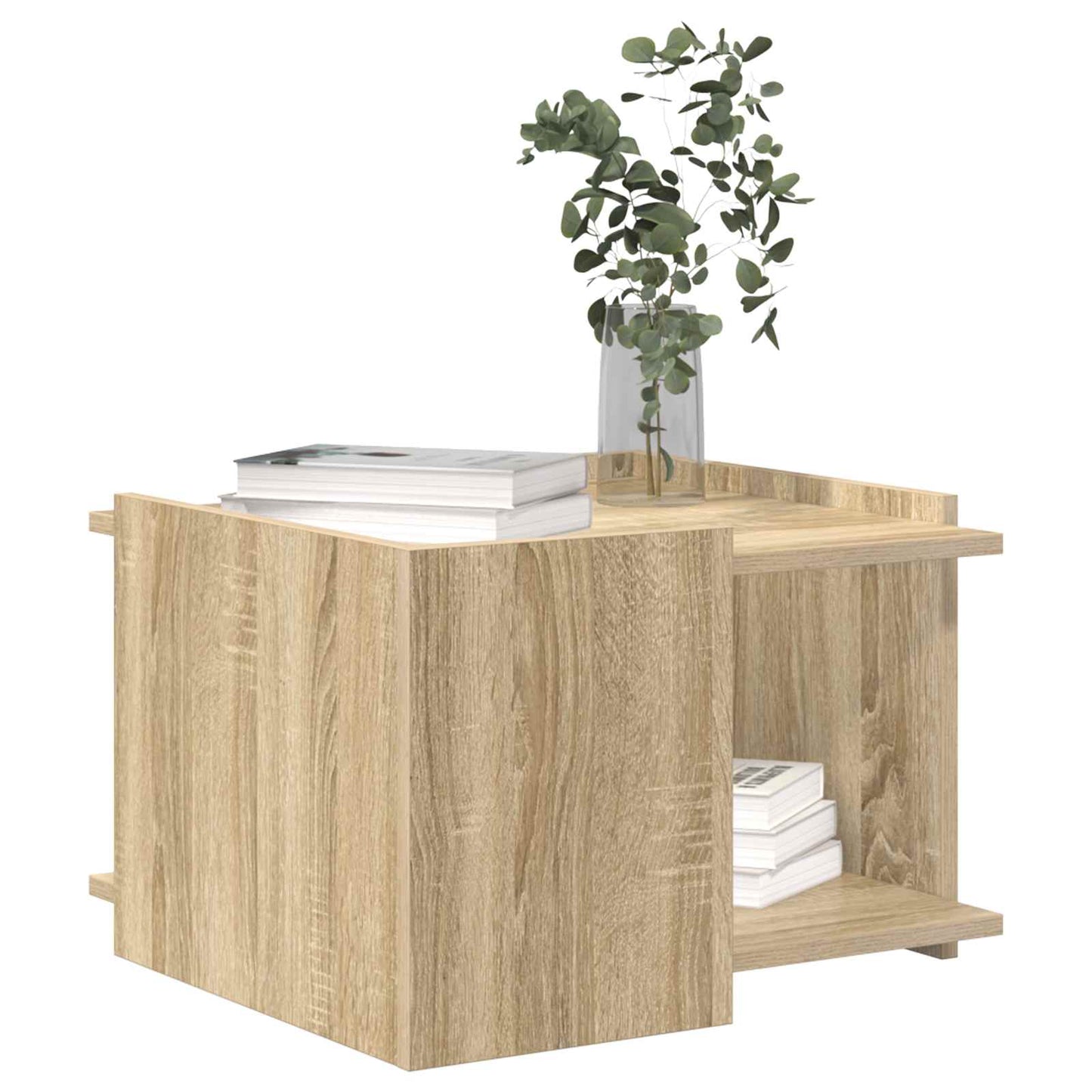 vidaXL Τραπεζάκι σαλονιού Sonoma Δρυς 50,5 x 50 x 33 εκ.