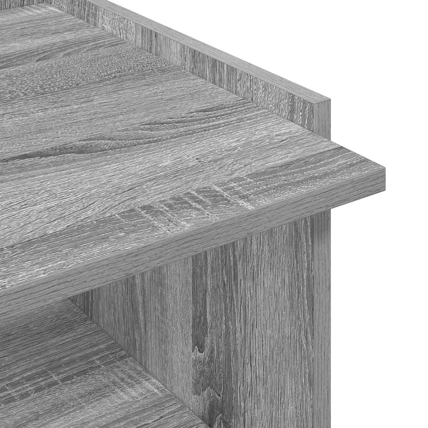 vidaXL Τραπεζάκι σαλονιού Γκρι Sonoma 50,5 x 50 x 33 εκ.