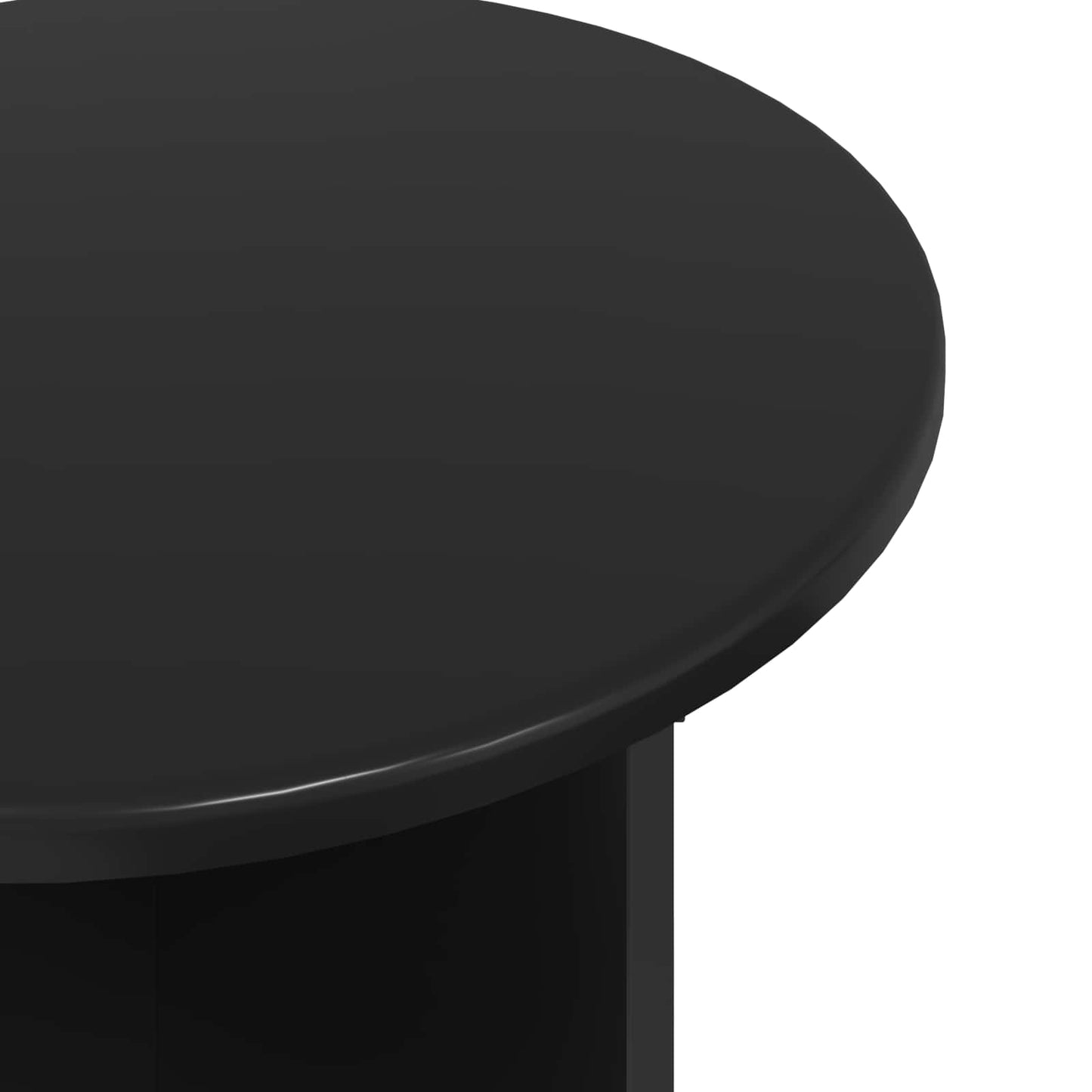 vidaXL Σετ βοηθητικά τραπεζάκια με αποθήκευση 2 pcs Μαύρη Δρυς