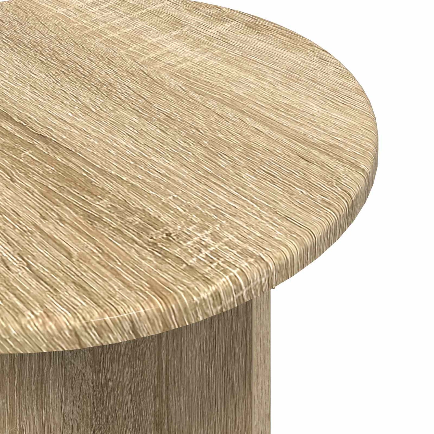 vidaXL Σετ βοηθητικά τραπεζάκια με αποθήκευση 2 pcs Sonoma Δρυς
