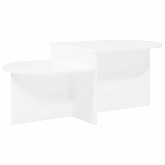 vidaXL Τραπεζάκι σαλονιού Λευκό 100 x 50 x 40 cm Επεξεργασμένο Ξύλο