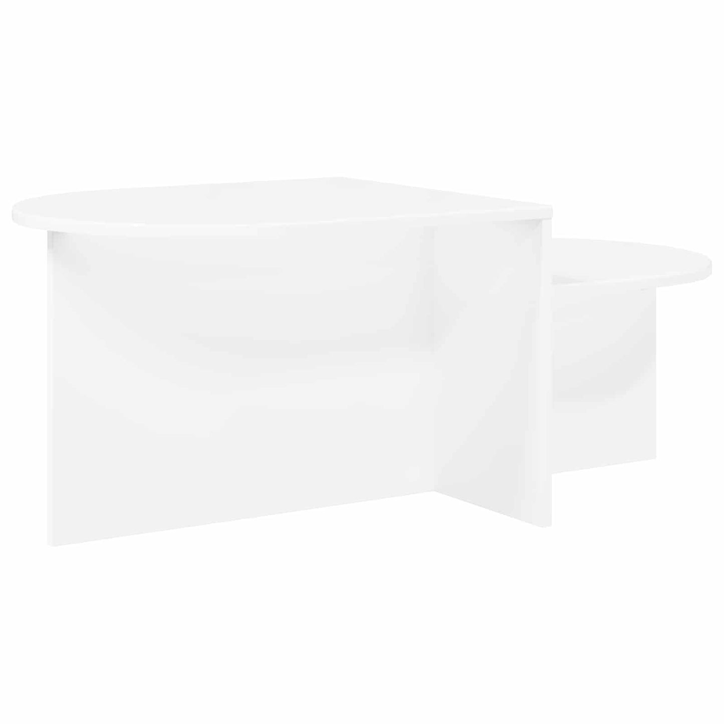 vidaXL Τραπεζάκι σαλονιού Λευκό 100 x 50 x 40 cm Επεξεργασμένο Ξύλο