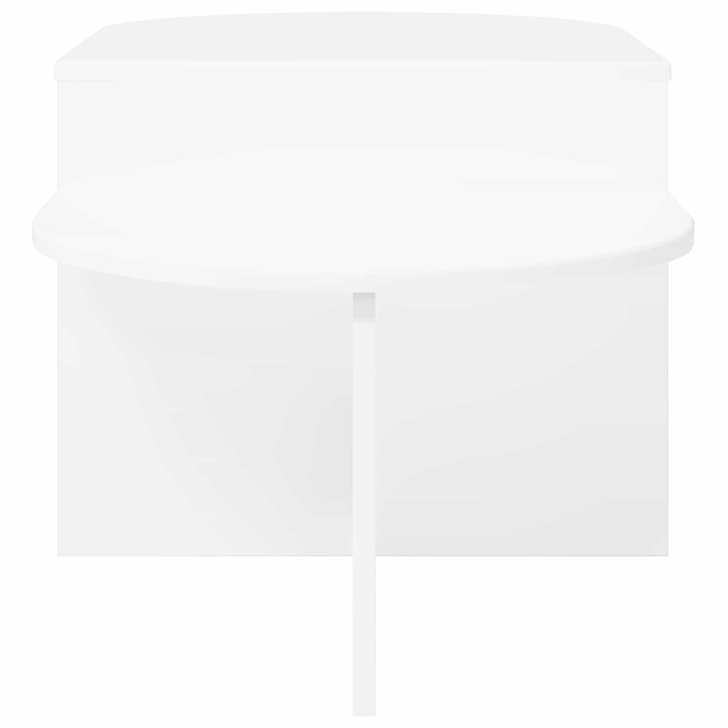 vidaXL Τραπεζάκι σαλονιού Λευκό 100 x 50 x 40 cm Επεξεργασμένο Ξύλο