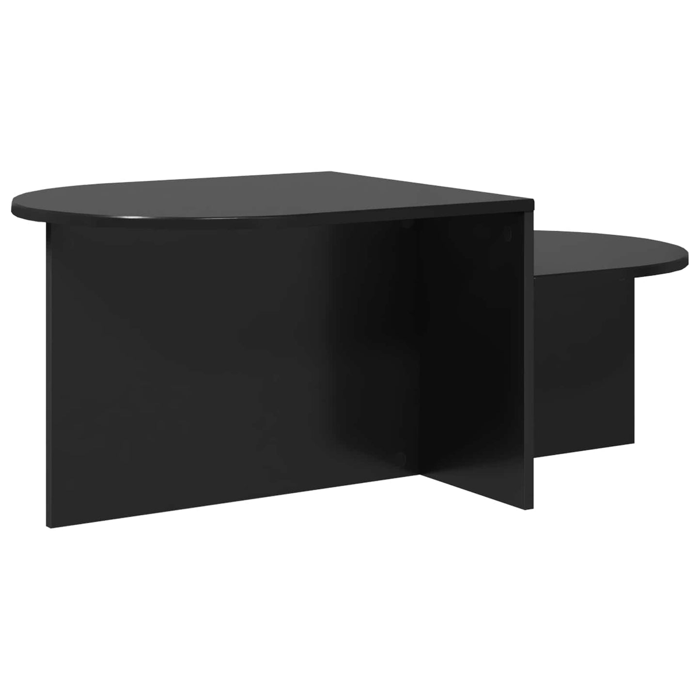 vidaXL Τραπεζάκι σαλονιού Μαύρη Δρυς 100 x 50 x 40 cm
