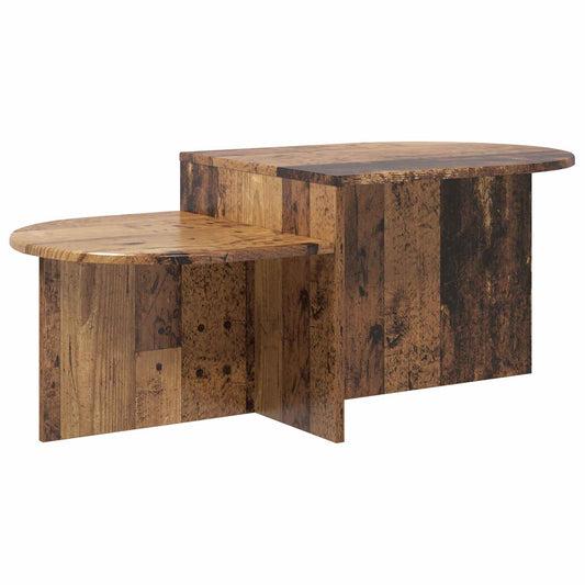 vidaXL Τραπεζάκι σαλονιού Παλαιωμένο ξύλο 100 x 50 x 40 cm