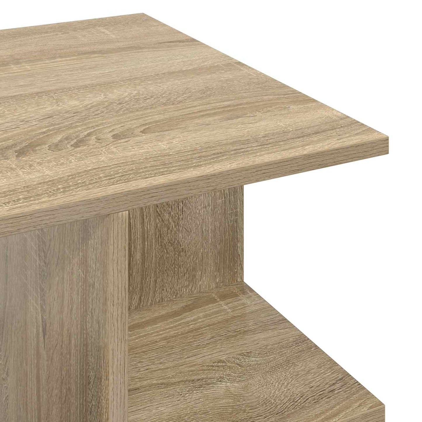 vidaXL Τραπεζάκι σαλονιού Sonoma Δρυς 87 x 50 x 45 εκ