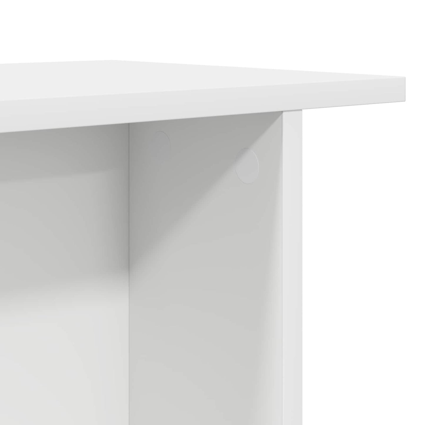 vidaXL Τραπεζάκι σαλονιού 2 pcs Λευκό 40 x 30 x 49 εκ.